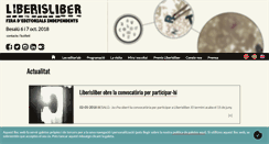 Desktop Screenshot of liberisliber.com